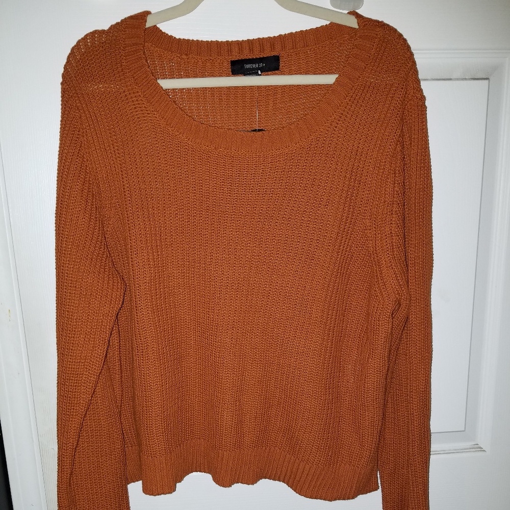 Nwt Forever 21 Cropped Sweater